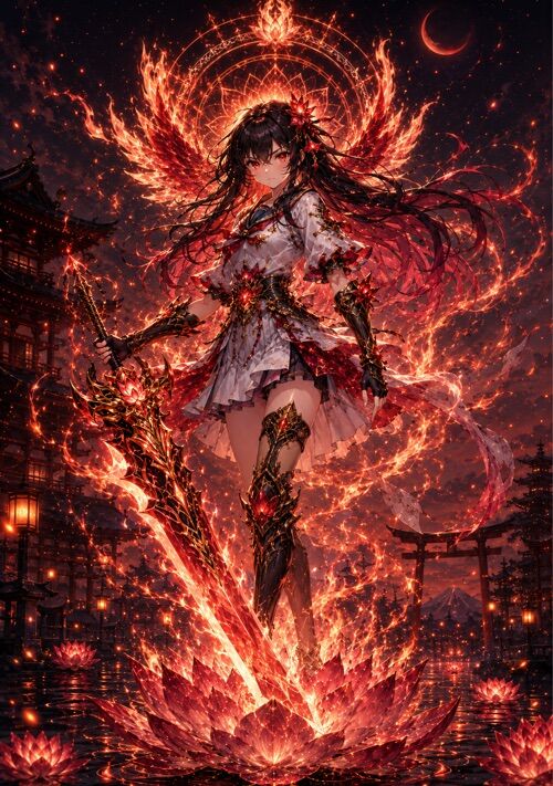 不生不滅の蓮華姫 I　紅蓮の祈り ～プリンを失った不動明王の蓮華姫～
