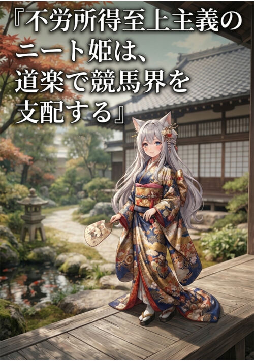 『「不労所得至上主義のニート姫は、道楽で競馬界を支配する!」』（Bull_Terrier） 表紙