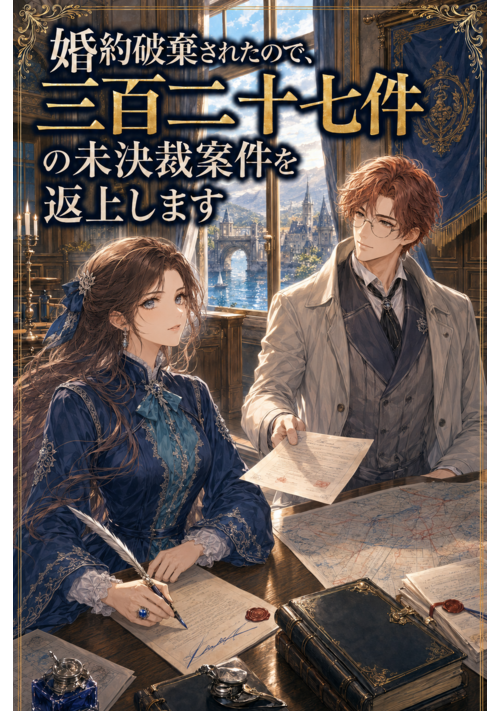 婚約破棄されたので、三百二十七件の未決裁案件を返上します