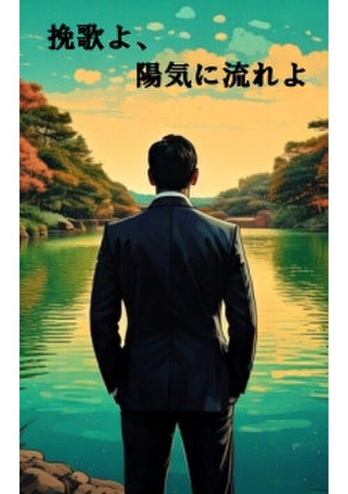 『挽歌よ、陽気に流れよ』（矧原イーオ　hagihara-io） 表紙
