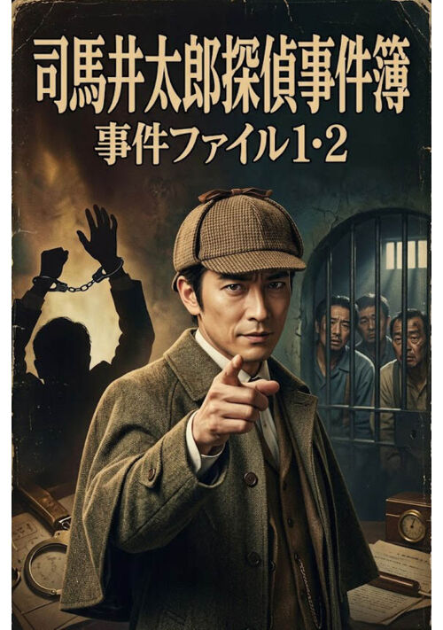 司馬井太郎探偵事件簿 表紙