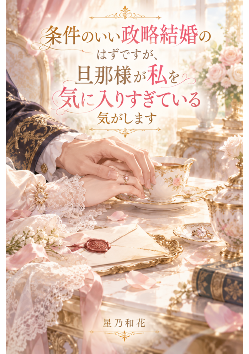 『『条件のいい政略結婚のはずですが、旦那様が私を気に入りすぎている気がします』』（星乃和花） 表紙