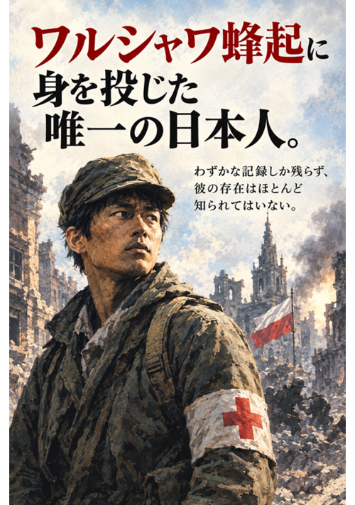 ワルシャワ蜂起に身を投じた唯一の日本人。わずかな記録しか残らず、彼の存在はほとんど知られてはいない。