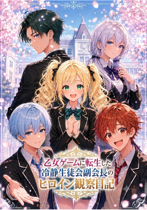 乙女ゲームに転生した冷静生徒会副会長のヒロイン観察日記
