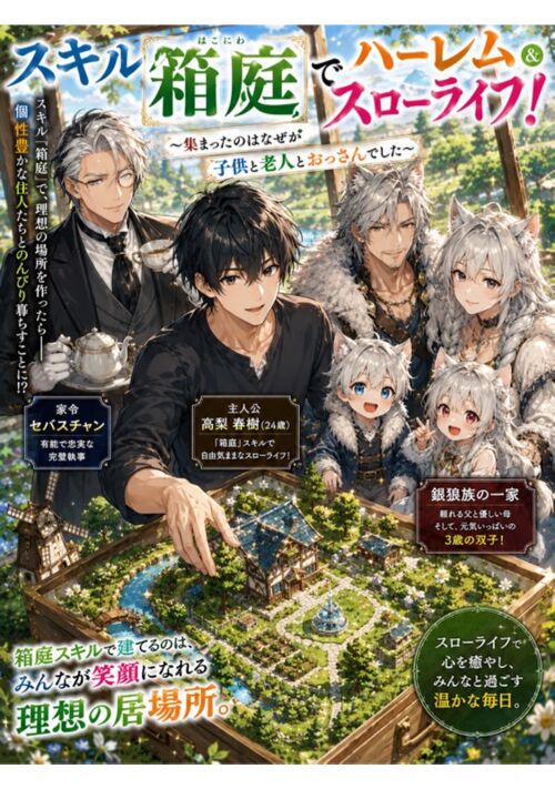 スキル『箱庭』でハーレム＆スローライフ！〜集まったのはなぜか子供と老人とおっさんでした〜