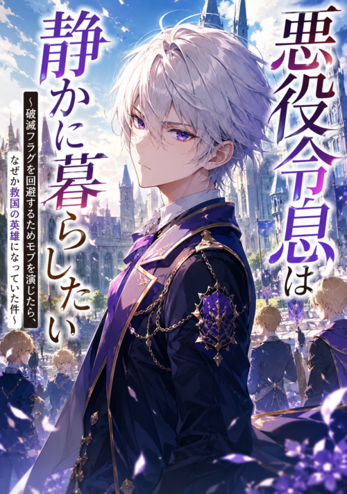 悪役令息は静かに暮らしたい ～破滅フラグを回避するためモブを演じたら、なぜか救国の英雄になっていた件～