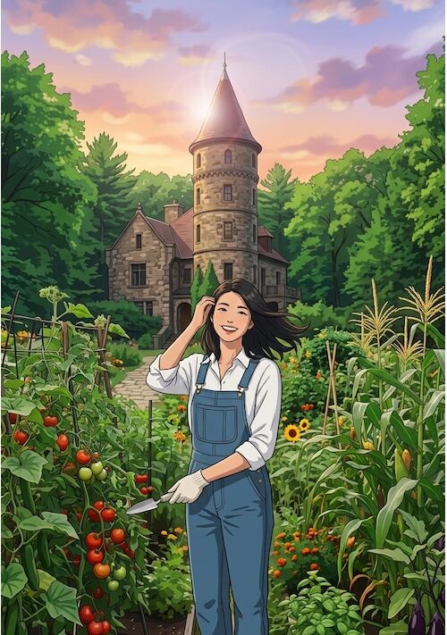 『七の魔女様の二拠点生活』（来栖とむ） 表紙