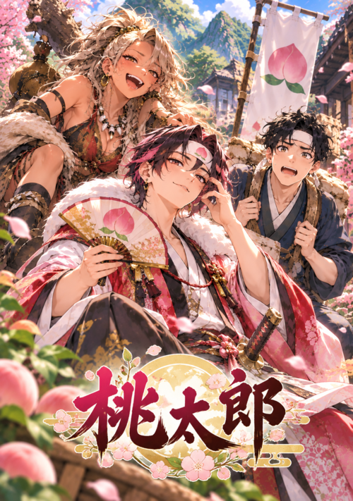『桃太郎』（畝澄ヒナ） 表紙