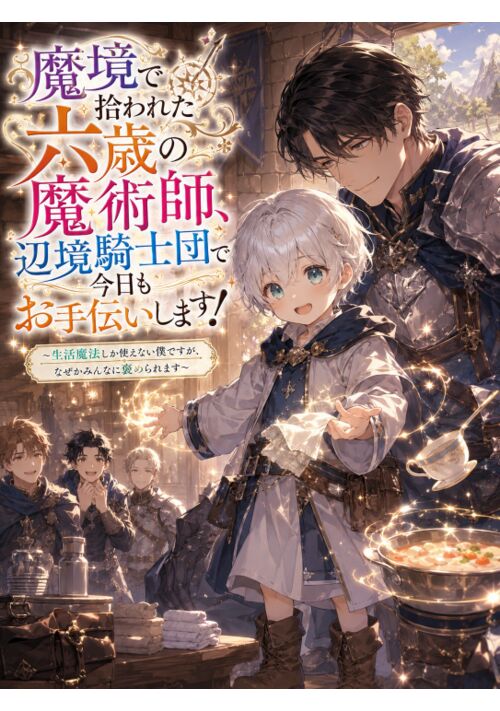 森で拾われたちびっこ魔術師、辺境騎士団で今日もお手伝いします！ ～生活魔法しか使えない僕ですが、なぜかみんなに褒められます～