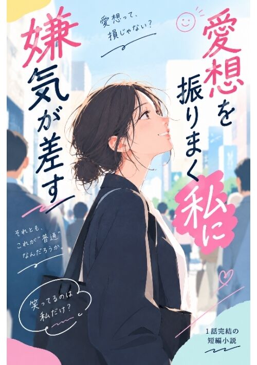 『愛想を振りまく私に嫌気が差すシリーズ』（Jeremejevite） 表紙