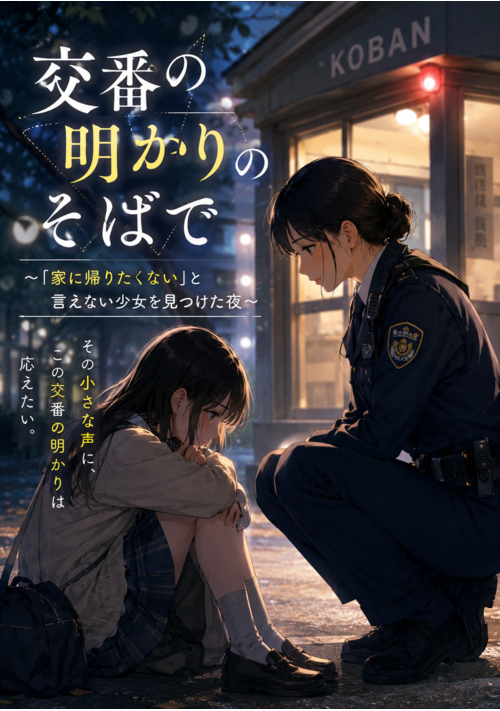 交番の明かりのそばで ～「家に帰りたくない」と言えない少女を見つけた夜～