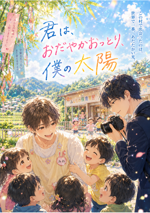 君は穏やかおっとり、僕の太陽〜傷心サラリーマン、田舎の可愛い園長先生に癒やされる〜