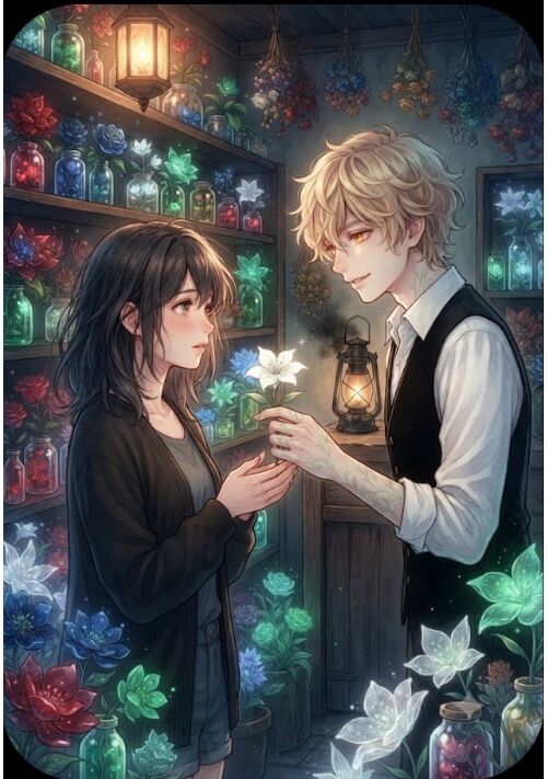 『きみは狂い、私はそれを花にする』（佐倉詩乃） 表紙
