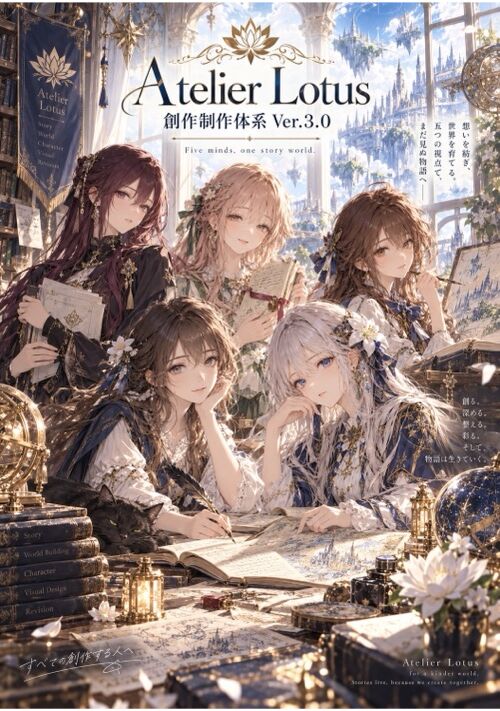 Atelier Lotus 創作制作体系 Ver.3.0 表紙
