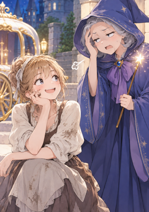 『シンデレラの家計簿』（新堂　鈴杏子） 表紙