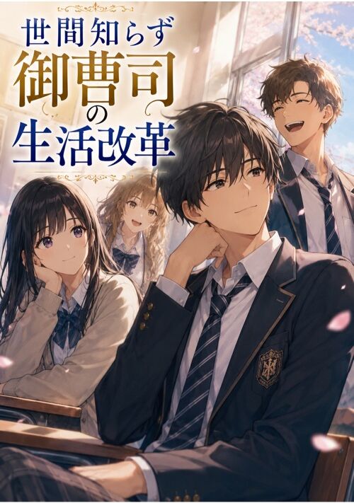『世間知らず御曹司の生活改革』（KAORUwithAI） 表紙