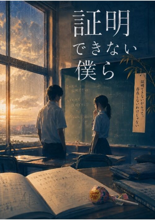 『証明できない僕ら』（然々） 表紙
