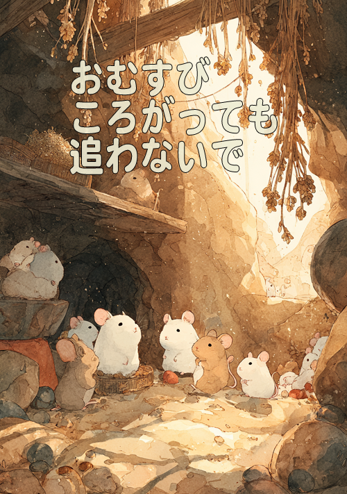 『おむすびころがっても追わないで』（猫小路葵） 表紙