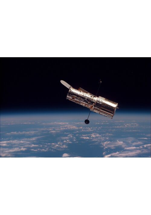 『宇宙を観る　ハップル宇宙望遠鏡の世界　中学生の理科』（蔵屋） 表紙