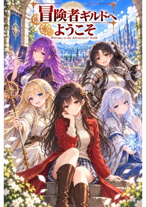 『冒険者ギルドへようこそ　～迷星の時量剣師～』 表紙
