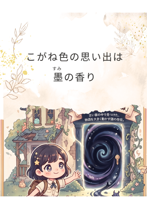 こがね色の思い出は墨の香り