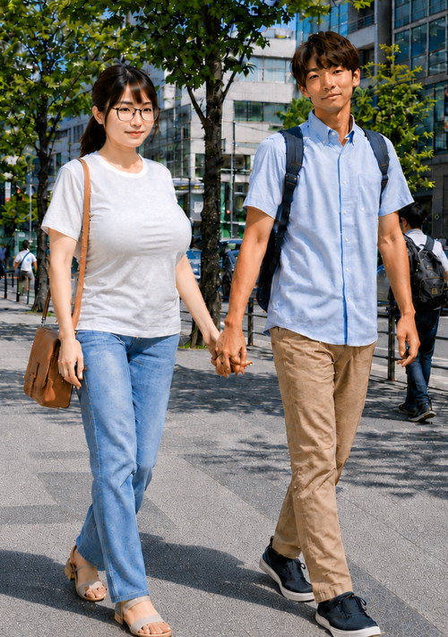靴を嗅ぐ女