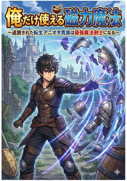 俺だけ使える磁力魔法～追放された転生アニオタ貴族は最強魔法剣士になる～