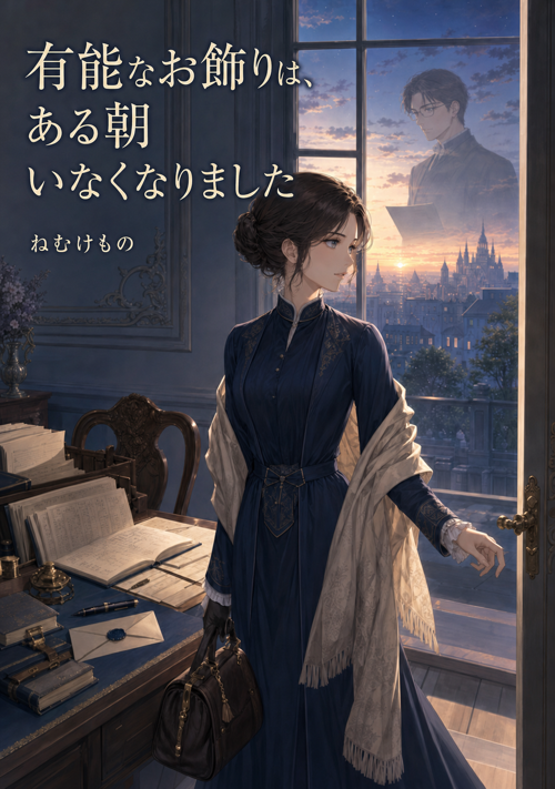 有能なお飾りは、ある朝いなくなりました 表紙