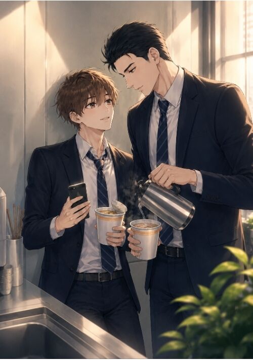『課長の推しが、俺でした』（mamiko） 表紙