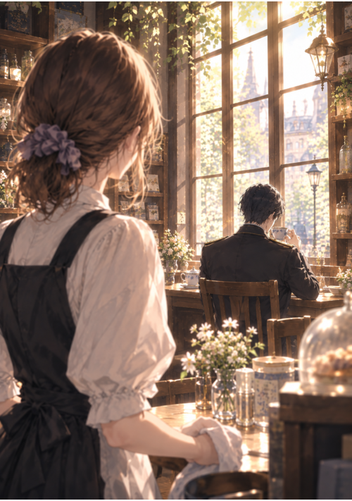 離婚した夫が、毎日うちの店に来る 表紙