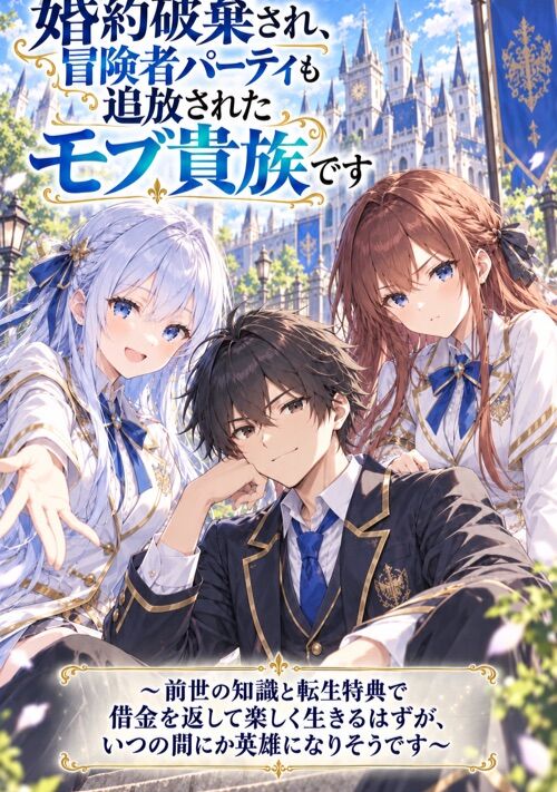『婚約破棄され、冒険者パーティも追放されたモブ貴族』前世の知識と転生特典で借金を返して楽しく生きるつもりが、いつの間にか英雄になりそうです