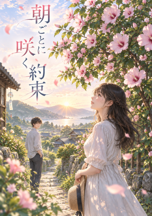 『朝ごとに咲く約束』（橘こたつ） 表紙