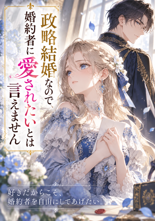 『政略結婚なので、婚約者に愛されたいとは言えません』（よみなぎ） 表紙