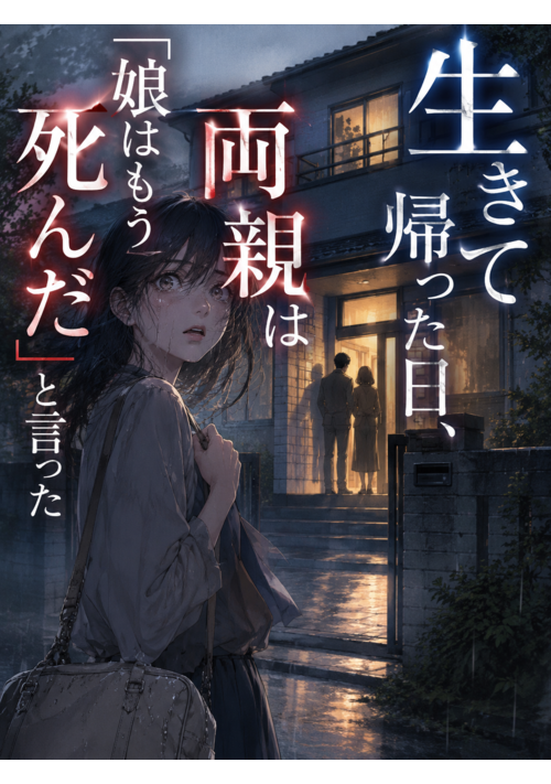 『生きて帰った日、両親は「娘はもう死んだ」と言った』（熾星） 表紙