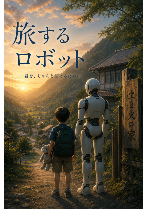 『【短編014】 旅するロボット』（マチャオ） 表紙