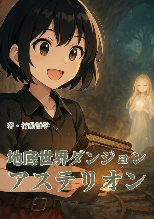 『地底世界：ダンジョン《アステリオン》』（行動哲学） 表紙