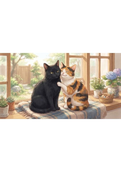 『きなこ＆ケンのつぶやき』（絵麻） 表紙