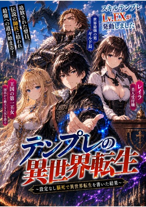 テンプレの異世界転生〜設定なしの脳死で王道異世界転生を書いた結果〜