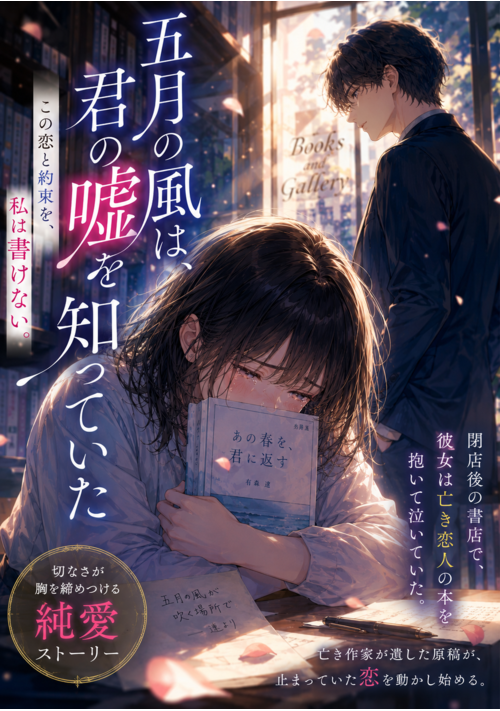 『五月の風は、君の嘘を知っていた』（ちょこまろ） 表紙