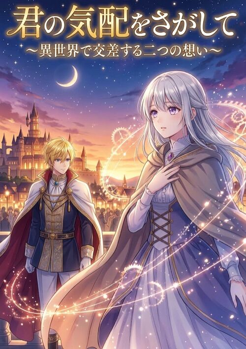 『君の気配をさがして 〜異世界で交差する二つの想い〜』（シマセイ） 表紙