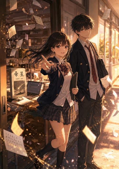 『放課後には、まだ名前がない。』（御子柴 流歌） 表紙