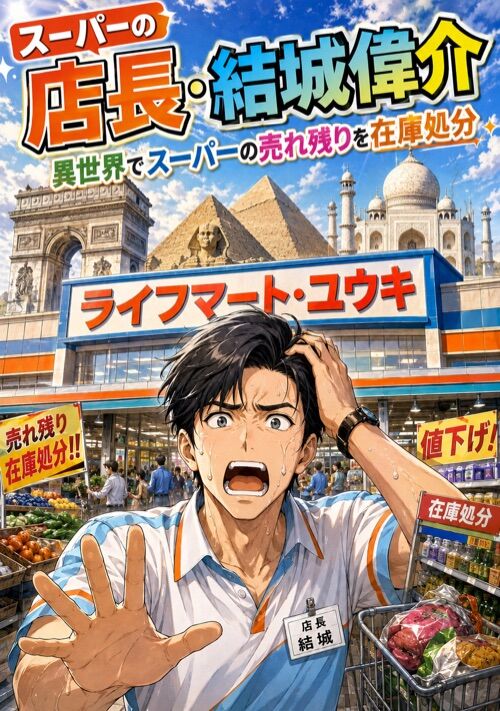 【完結】スーパーの店長・結城偉介 〜異世界でスーパーの売れ残りを在庫処分〜