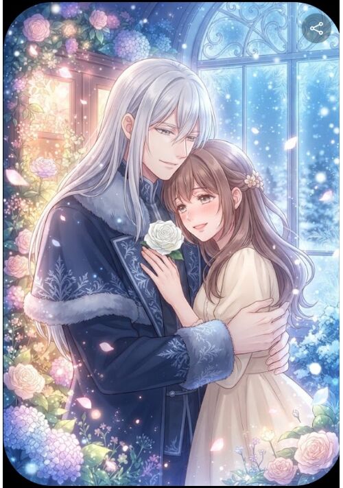 雪解けのキスは、白薔薇の香りに包まれて