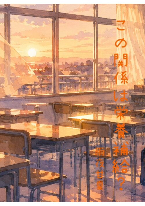 『この関係は栄養補給？』（雨夜甘夏） 表紙