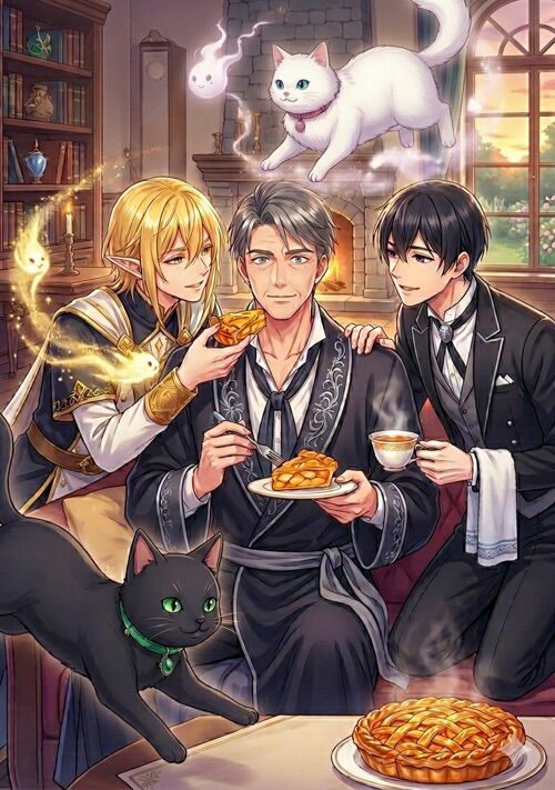 おじさん魔導士とアップルパイ ―最強管理人と、親友（精霊）に愛でられる日々―