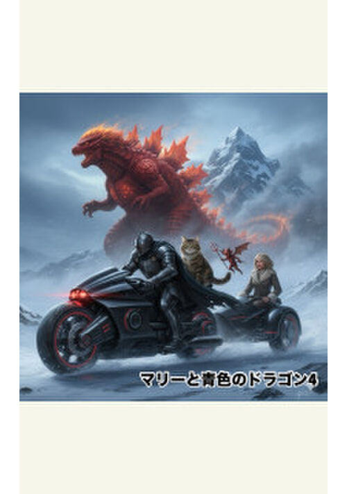 『マリーと青色のドラゴン4』（ナッツ高美） 表紙