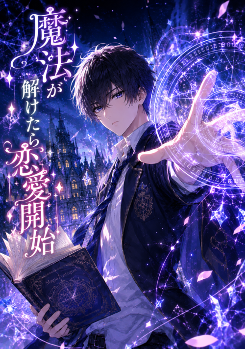 『魔法が解けたら恋愛開始』（畝澄ヒナ） 表紙