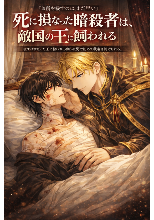 死に損なった暗殺者は、敵国の王に飼われる～殺すはずだった王に拾われ、刃だった男は初めて執着を向けられる。～