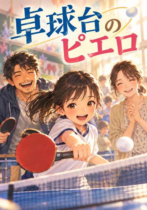 卓球台のピエロ