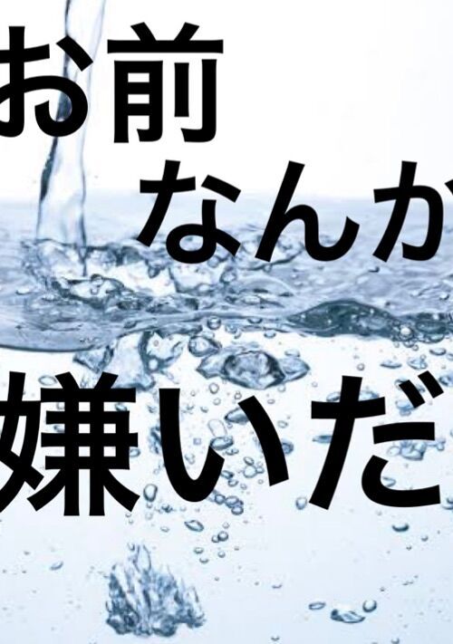 お前なんか嫌いだ